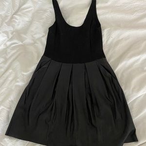 Aritzia leather dress